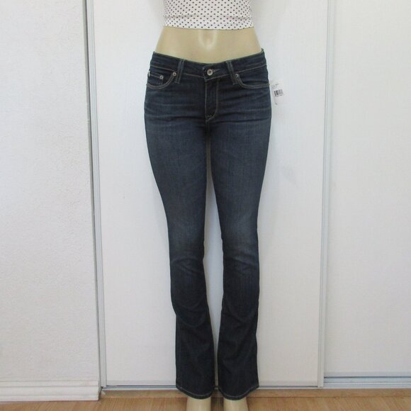 New BIG STAR Jeans Size 27 Long Sarah Low Rise Bootcut Denim - Picture 2 of 13